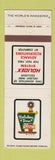 Matchbook Cover - Holiday Inn Ruston LA