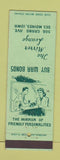 Matchbook Cover - Mirror Lounge Des Moines IA WWII