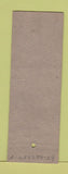 Matchbook Cover - Mirror Lounge Des Moines IA WWII