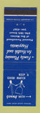 Matchbook Cover - Planned Parenthood Des Moines IA