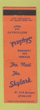 Matchbook Cover - The Skylark Spokane WA restaurant