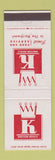 Matchbook Cover - Knutson Hotels Moorhead MN Minot ND