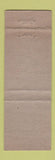 Matchbook Cover - Berg's Motel Lakota ND