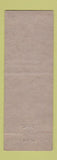 Matchbook Cover Circle Drive Motor Court Jacksonville NC Jim Tanner's Restaurant