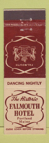 Matchbook Cover - Falmouth Hotel Portland ME