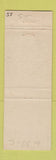 Matchbook Cover - Northeastland Hotel Presque Isle ME