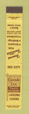 Matchbook Cover - Cascade Inn Restaurant Saco ME 10 Strike