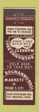 Matchbook Cover - Bognanno Bros Markets Des Moines IA feature