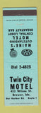 Matchbook Cover - Twin City Motel Brewer ME