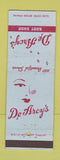 Matchbook Cover - De Arcy's Boot Shop shoes girlie Des Moines IA