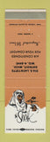Matchbook Cover - The Sheik Restaurant Detroit MI