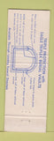 Matchbook Cover - American Vault Company Detroit MI