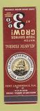 Matchbook Cover - Atlantic Federal Savings Fort Lauderdale FL