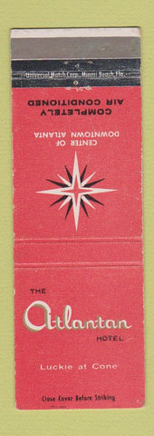 Matchbook Cover - Atlantan Hotel Atlanta GA
