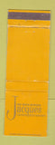 Matchbook Cover - Jacques French Restaurant Chicago IL WEAR