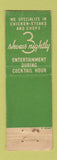 Matchbook Cover - The Brown Derby Chicago IL