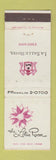 Matchbook Cover - LaSalle Hotel Chicago IL Lotus Room WEAR
