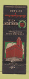 Matchbook Cover - Morrison Hotel Chicago IL Carousel