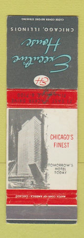 Matchbook Cover - Executive House Hotel Chicago IL WEAR