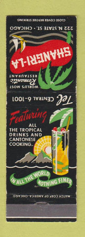 Matchbook Cover - Shangri La Chicago IL WEAR