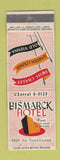 Matchbook Cover - Bismarck Hotel Chicago IL Swiss Chalet Old Vienna