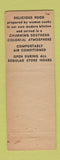 Matchbook Cover - The Fair Chicago IL New Orleans Room WEAR