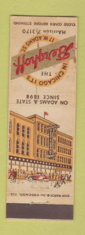 Matchbook Cover - Berghoff Chicago IL restaurant