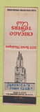 Matchbook Cover - Chicago Towers Club IL WRON