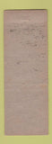 Matchbook Cover - George Bartsch Printing Dearborn MI Federal Chicago IL