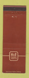 Matchbook Cover - H&E Personal Service Advertising Printing Chicago IL