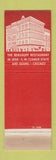 Matchbook Cover - Berghoff Chicago IL restaurant WEAR