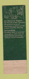 Matchbook Cover - Palmer House Hotel Chicago IL Empire Room
