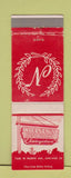 Matchbook Cover - Nielsen's Restaurant Chicago IL WEAR