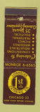 Matchbook Cover - Lonnecke Catering Chicago IL WEAR