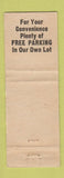 Matchbook Cover - Wow Kow Chinese Food Chicago IL WEAR