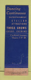 Matchbook Cover - Chez Paree Chicago IL