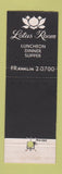 Matchbook Cover - LaSalle Hotel Chicago IL 90's Tap