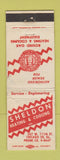 Matchbook Cover - Sheldon Heating Cooling Chicago IL WORN