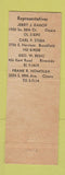 Matchbook Cover - Home Bureau Insurance Real Estate Cicero IL