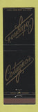 Matchbook Cover - Cotugno's Restaurant Hillside IL