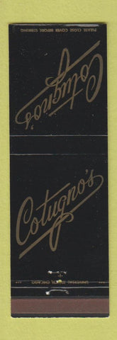 Matchbook Cover - Cotugno's Restaurant Hillside IL