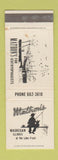 Matchbook Cover - Mathon's Restaurant Waukegan IL