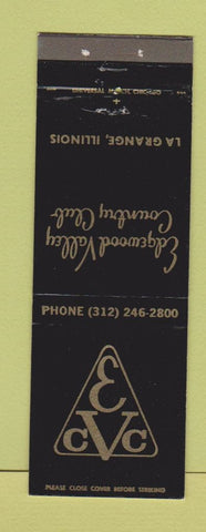 Matchbook Cover - Edgewood Valley Country Club La Grange IL