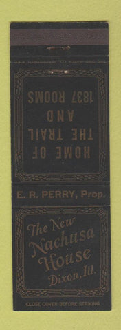 Matchbook Cover - Nachusa House Dixon IL #2