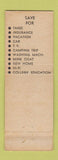 Matchbook Cover - Central National Bank Sterling IL WEAR