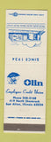 Matchbook Cover - Olin Employees Credit Union East Alton IL