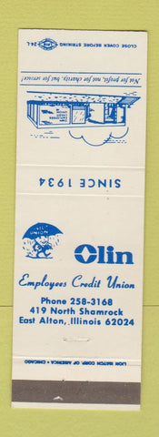 Matchbook Cover - Olin Employees Credit Union East Alton IL