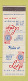 Matchbook Cover - Illinois Beach State Bark Zion IL
