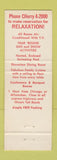 Matchbook Cover - Illinois Beach State Bark Zion IL