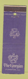 Matchbook Cover - Georgian Hotel Evanston IL